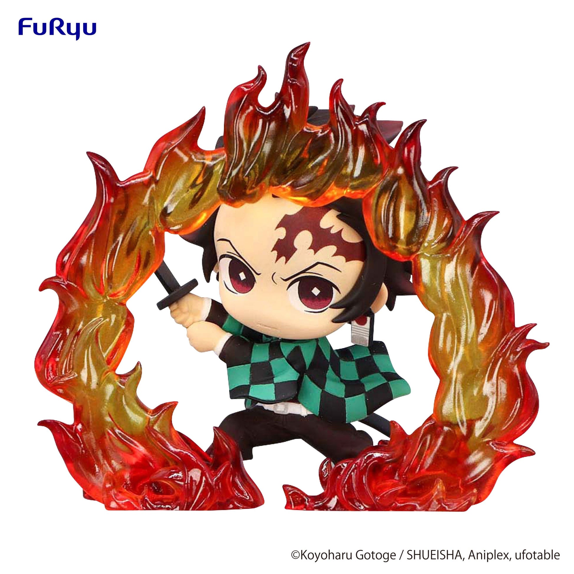 Hold Figure Tanjiro Kamado (Hinokami Kagura) - Demon Slayer: Kimetsu no Yaiba Vinyl Figure