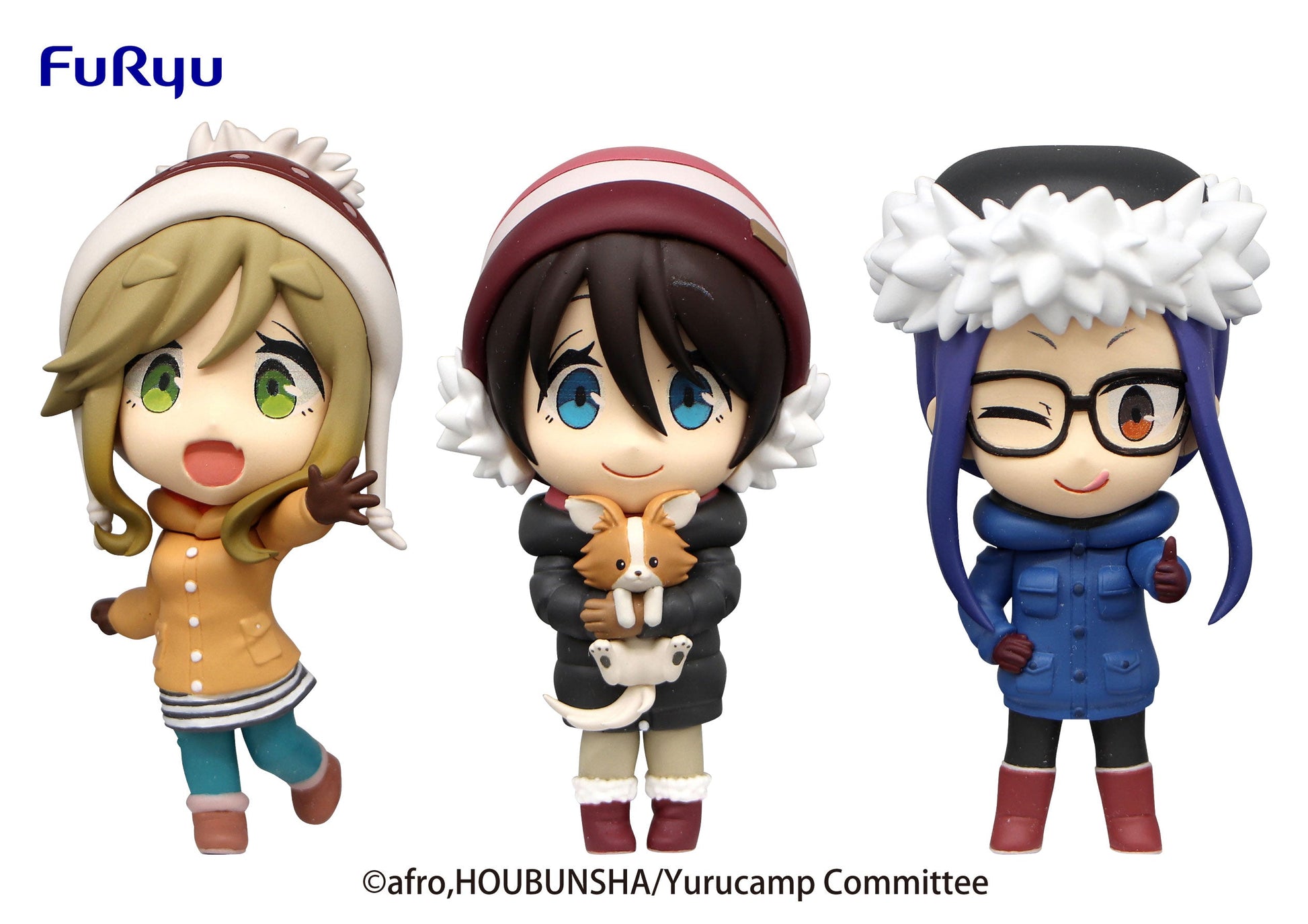 Figure Set 2 Chobirume Laid-Back Camp S2 Vinyl Figure