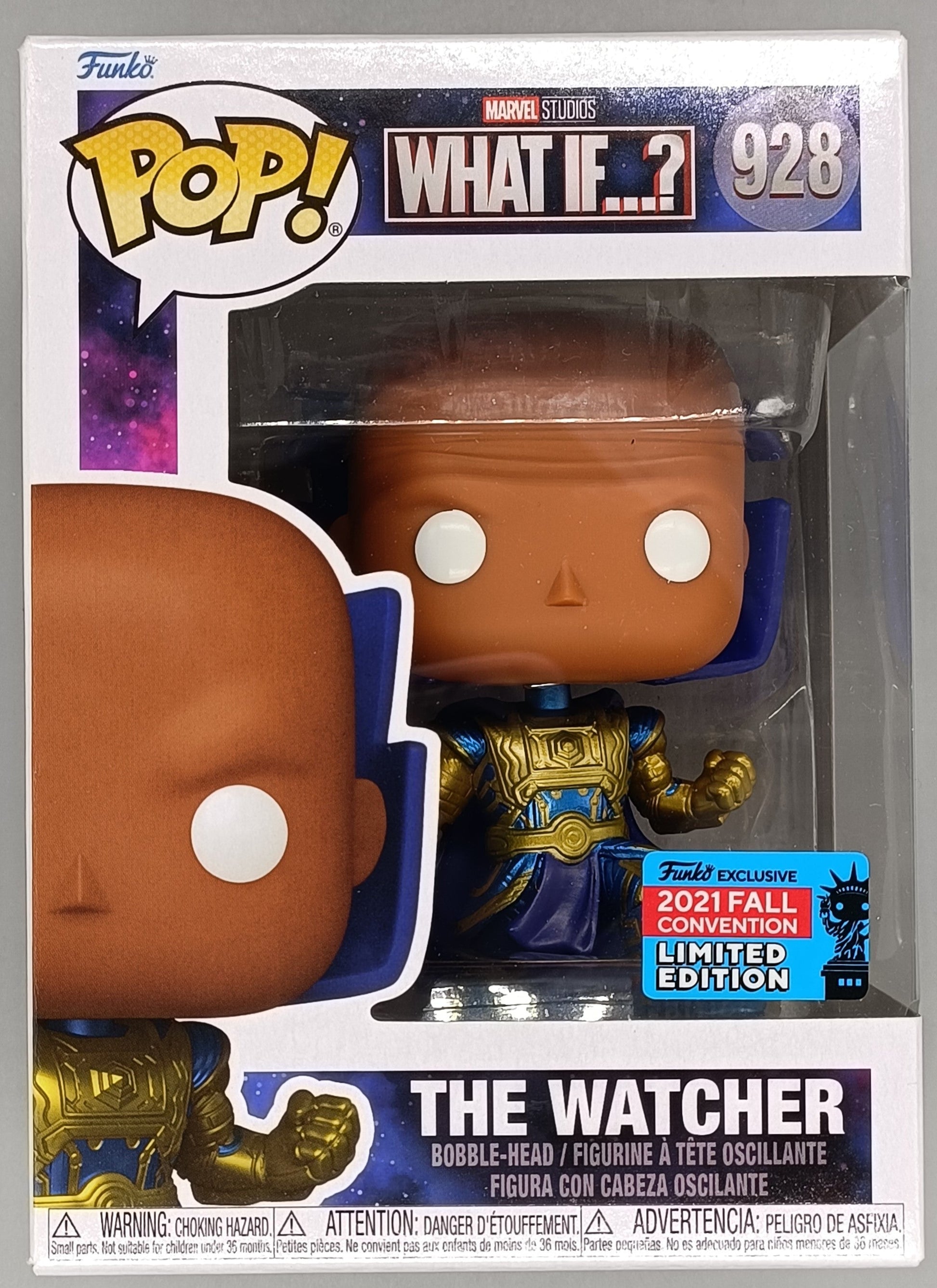 928 The Watcher - Marvel What if...? - Box Damaged Funko POP