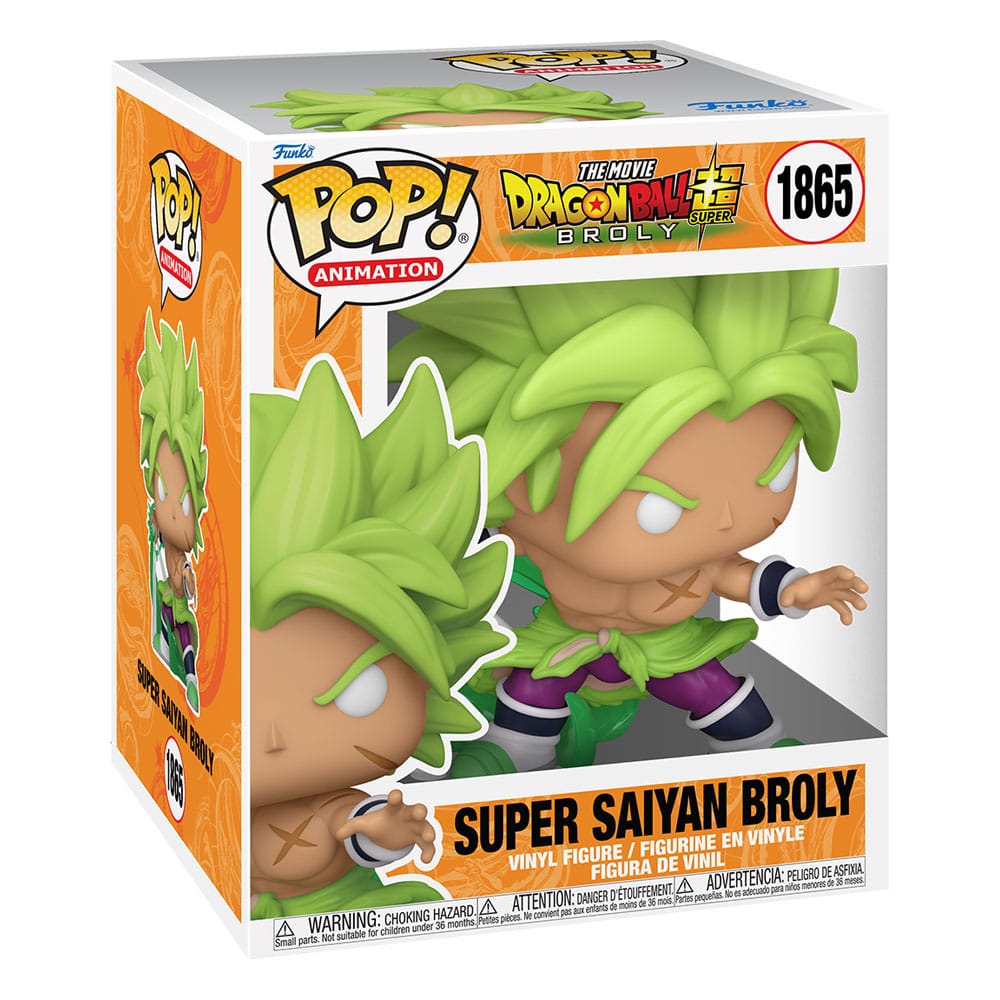 1865 Super Saiyan Broly - 6 Inch - Dragon Ball Super Broly Funko POP - Brand New