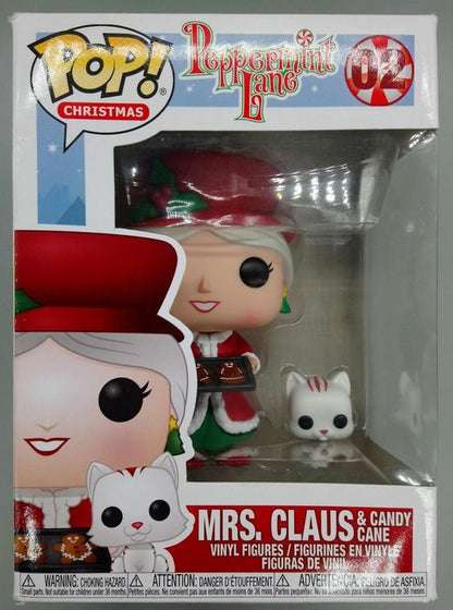 02 Mrs. Claus (& Candy Cane) - Peppermint Lane Funko POP Funko