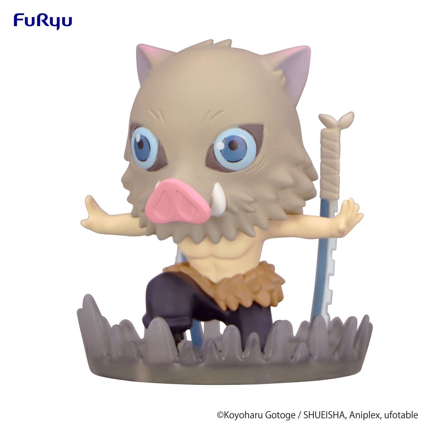 Hold Figure Hashibira Inosuke - Demon Slayer: Kimetsu no Yaiba Vinyl Figure