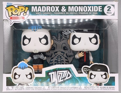 [2 Pack] Madrox & Monoxide - Twiztid - Rocks - Box Damaged Funko POP Funko