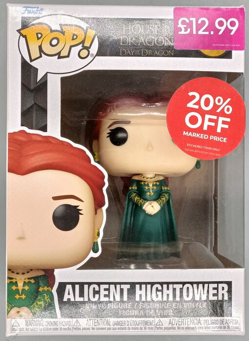 03 Alicent Hightower - House of the Dragon - Box Damaged Funko POP Funko