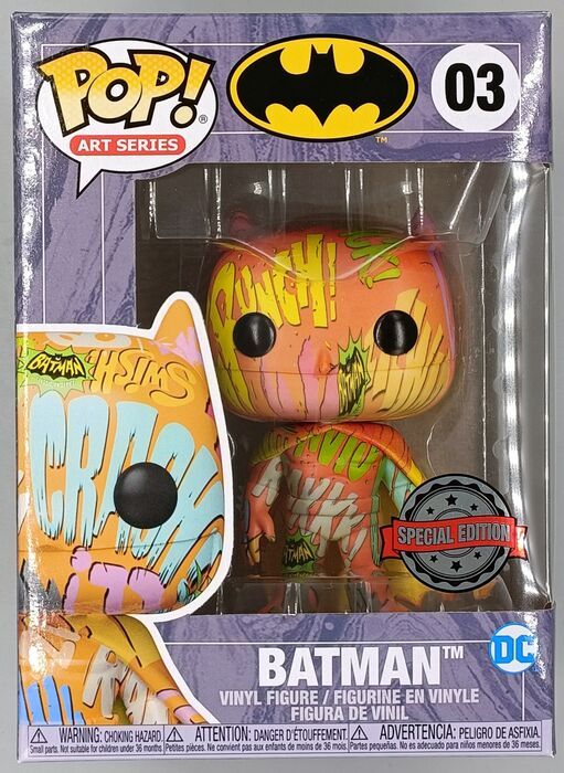 03 Batman (Orange) - Art Series Funko POP Funko