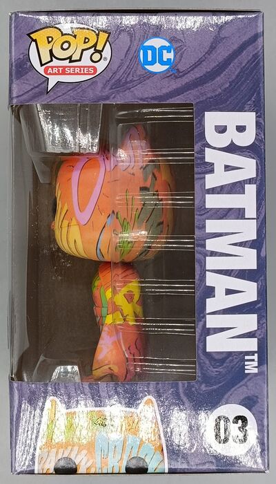 03 Batman (Orange) - Art Series Funko POP