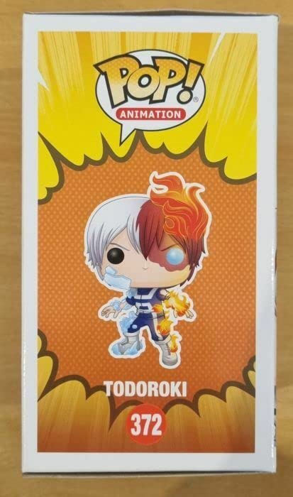 372 Todoroki Metallic Animation My Hero Academia Funko POP - Box Damaged