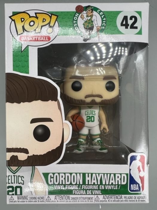 42 Gordon Hayward - NBA Boston Celtics - Box Damaged Funko POP Funko