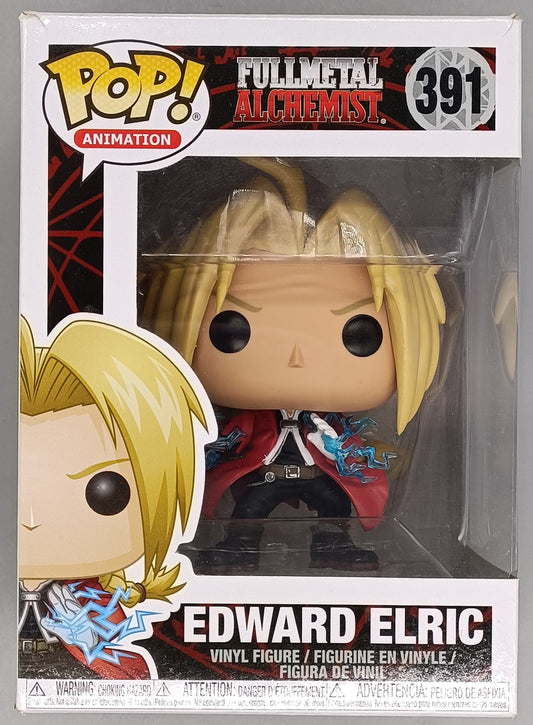 391 Edward Elric - Full Metal Alchemist - Box Damaged Funko POP
