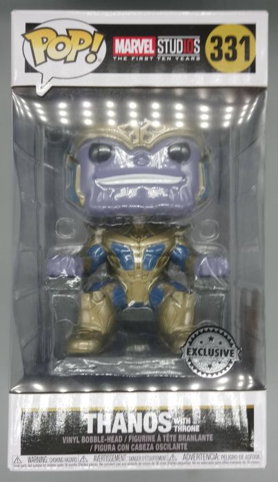 331 Thanos (with Throne) - Deluxe - Marvel 10 Years Funko POP