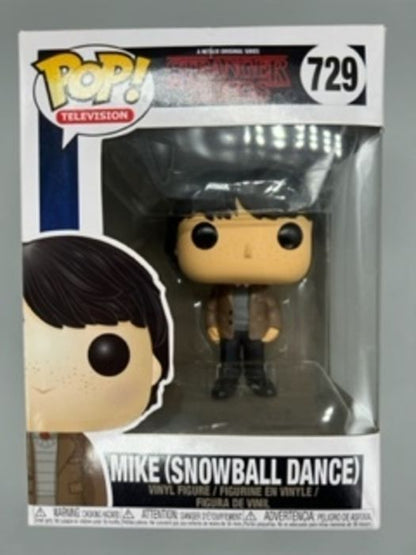729 Mike (Snowball Dance) - Stranger Things - Damaged Box Funko POP Funko