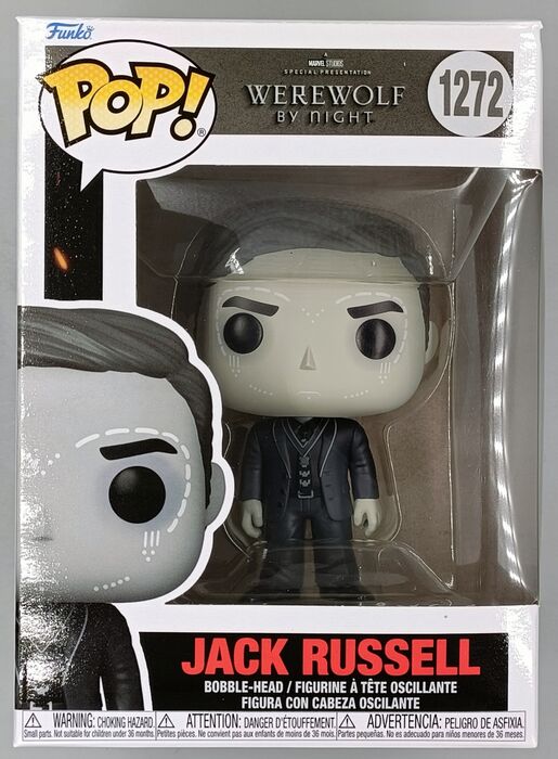1272 Jack Russell - Marvel - Werewolf By Night Box Damaged Funko POP