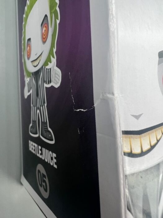 05 Beetlejuice - Beetlejuice - Horror - Box Damaged Funko POP Funko