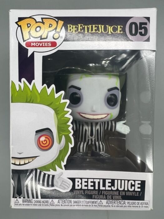 05 Beetlejuice - Beetlejuice - Horror - Box Damaged Funko POP Funko
