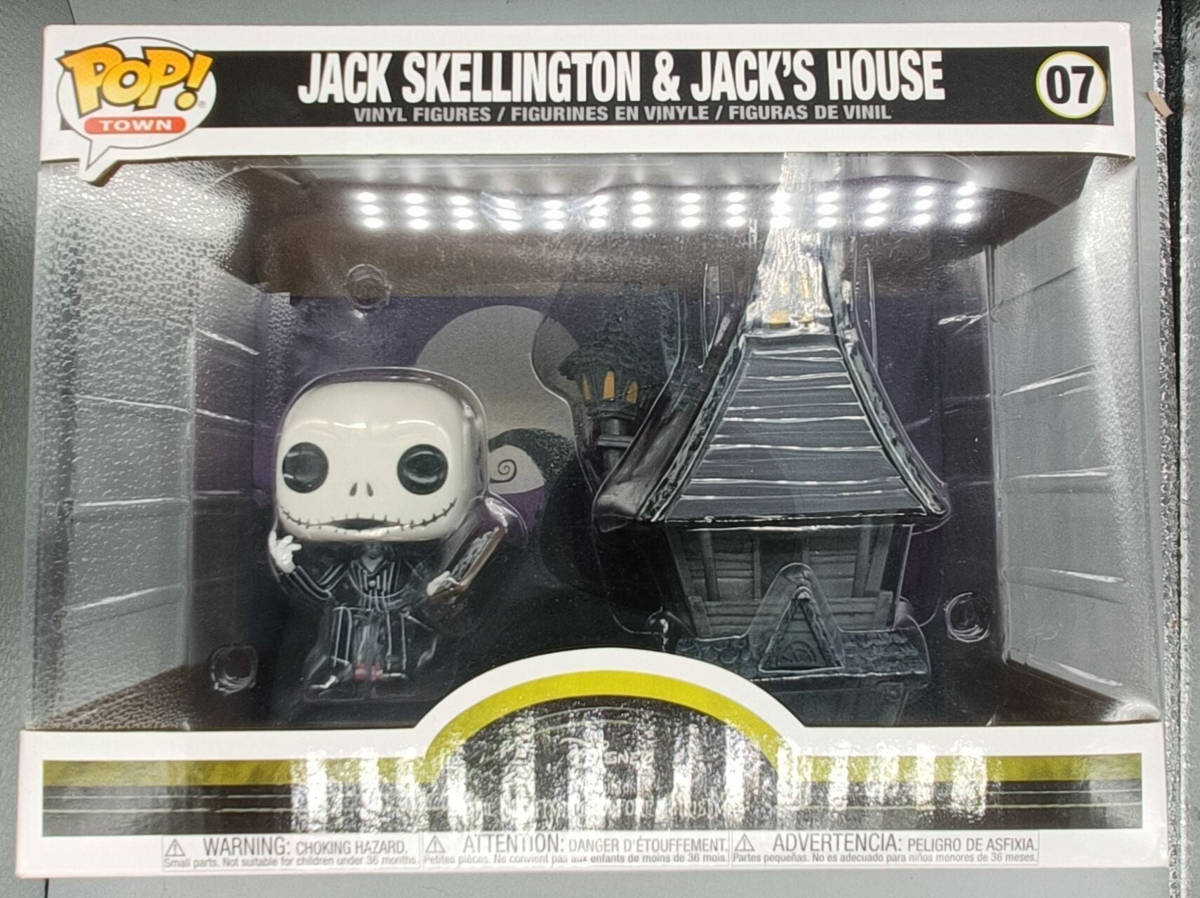 07 Jack Skellington & Jack's House Disney The Night Before Christmas Town Funko POP (Box Damage)