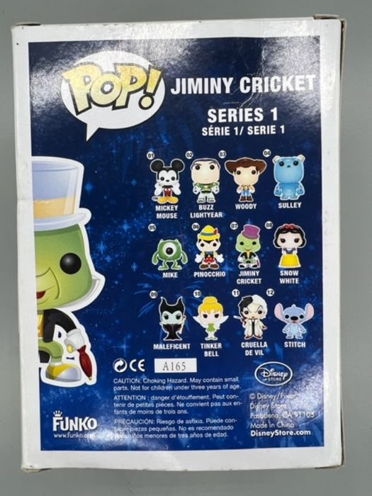 07 Jiminy Cricket - Disney Pinocchio - Box Damaged Funko POP