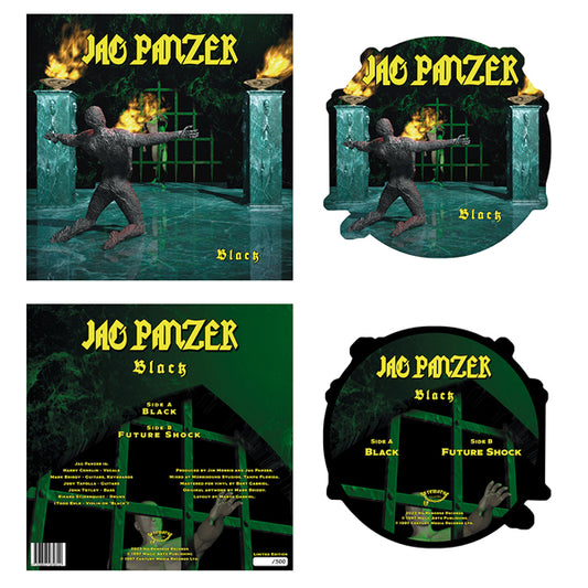 Jag Panzer - Black (Shaped Pic Disc) - Metal - 12PD