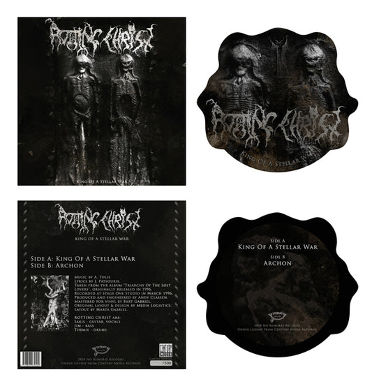 Rotting Christ - King Of A Stellar War (Shaped Pic Disc) - Black Metal - 12PD