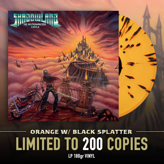 Shadowland - The NecromancerS Castle (Ornage W/ Balck Splatter) - Prog Rock - LP