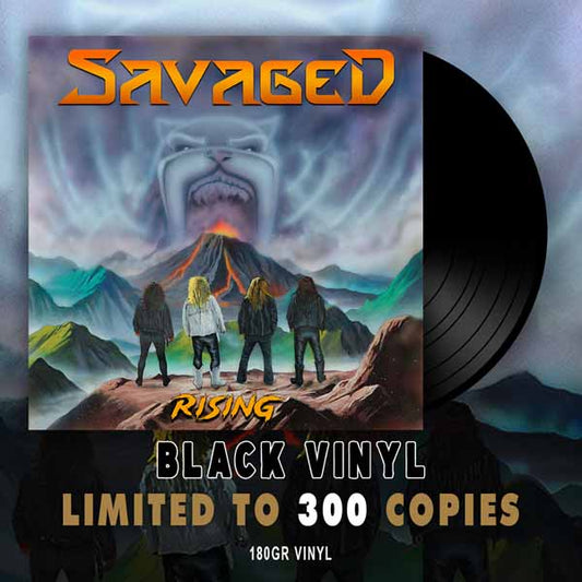 Savaged - Rising - Metal - LP