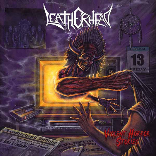 Leatherhead - Violent Horror Stories - Metal - CD