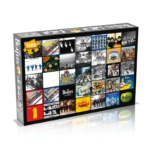 Beatles, The - Album Collage (1000 Piece Jigsaw Puzzle) - Rock/Pop - PUZ