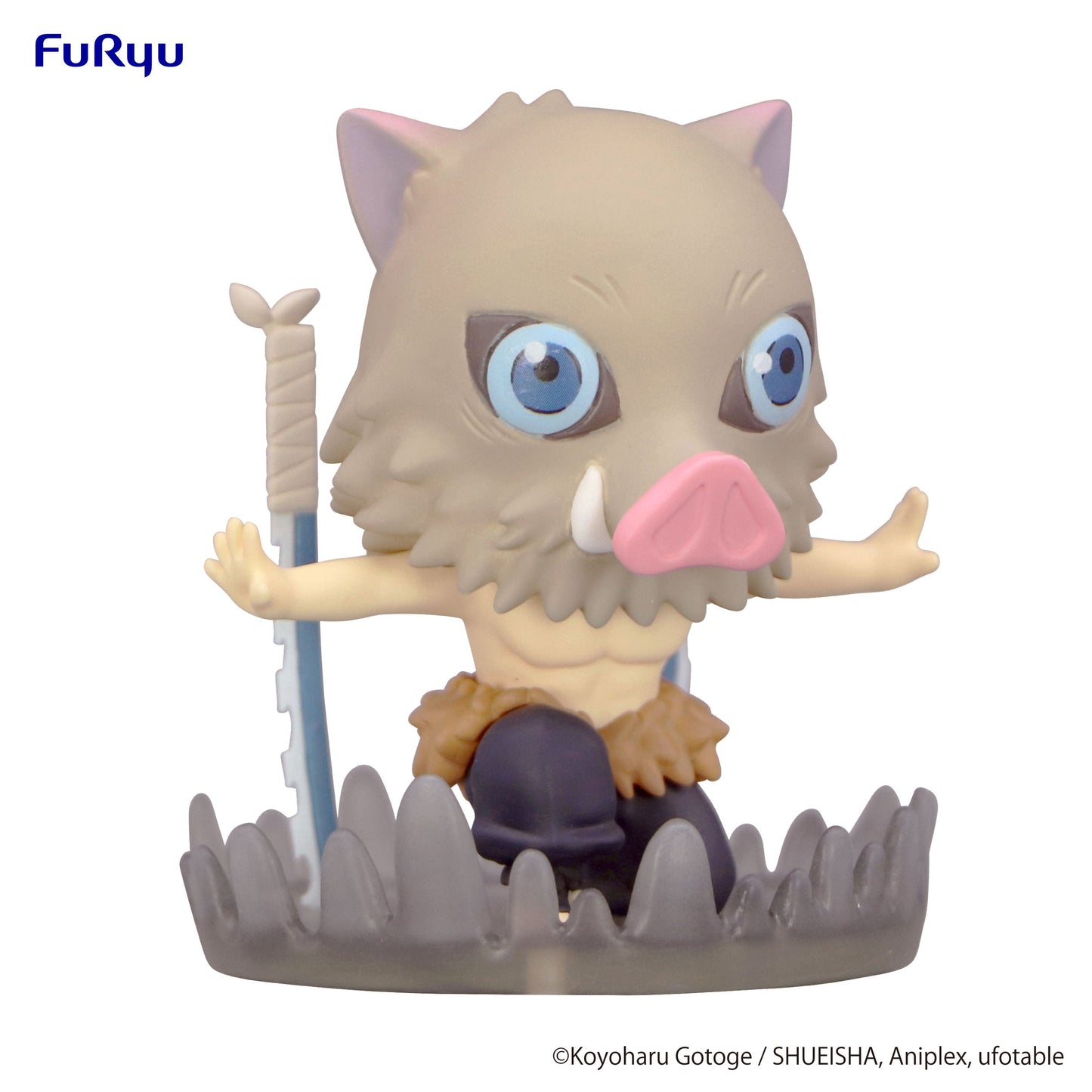 Hold Figure Hashibira Inosuke - Demon Slayer: Kimetsu no Yaiba Vinyl Figure