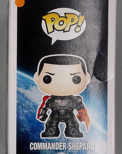09 Commander Shepard - Mass Effect  Funko POP (Box Damage)