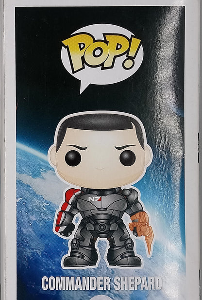 09 Commander Shepard - Mass Effect  Funko POP (Box Damage)