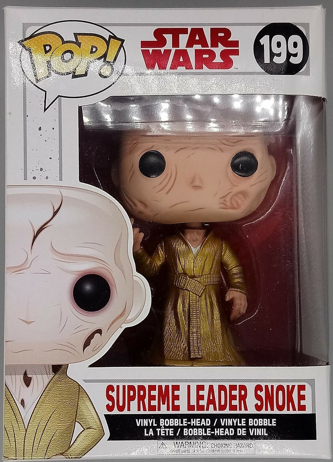 199 Supreme Leader Snoke - Star Wars - The Last Jedi Funko POP