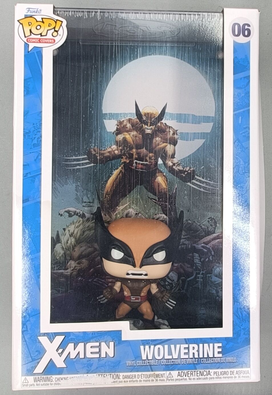 06 Wolverine - Comic Covers (Marvel)  - Funko POP - Box Damaged Funko
