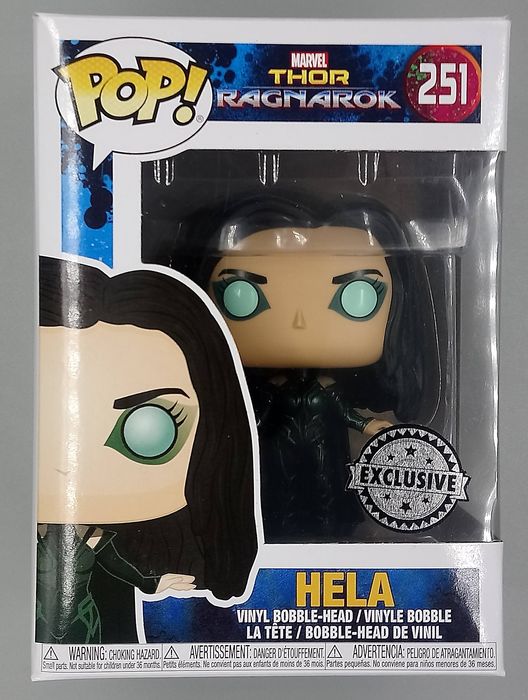 251 Hela (Unmasked) - Thor Ragnarok Funko POP Funko