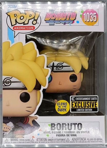 1035 Boruto (w/ Marks) Glow Boruto Naruto Next Generations Funko POP Funko