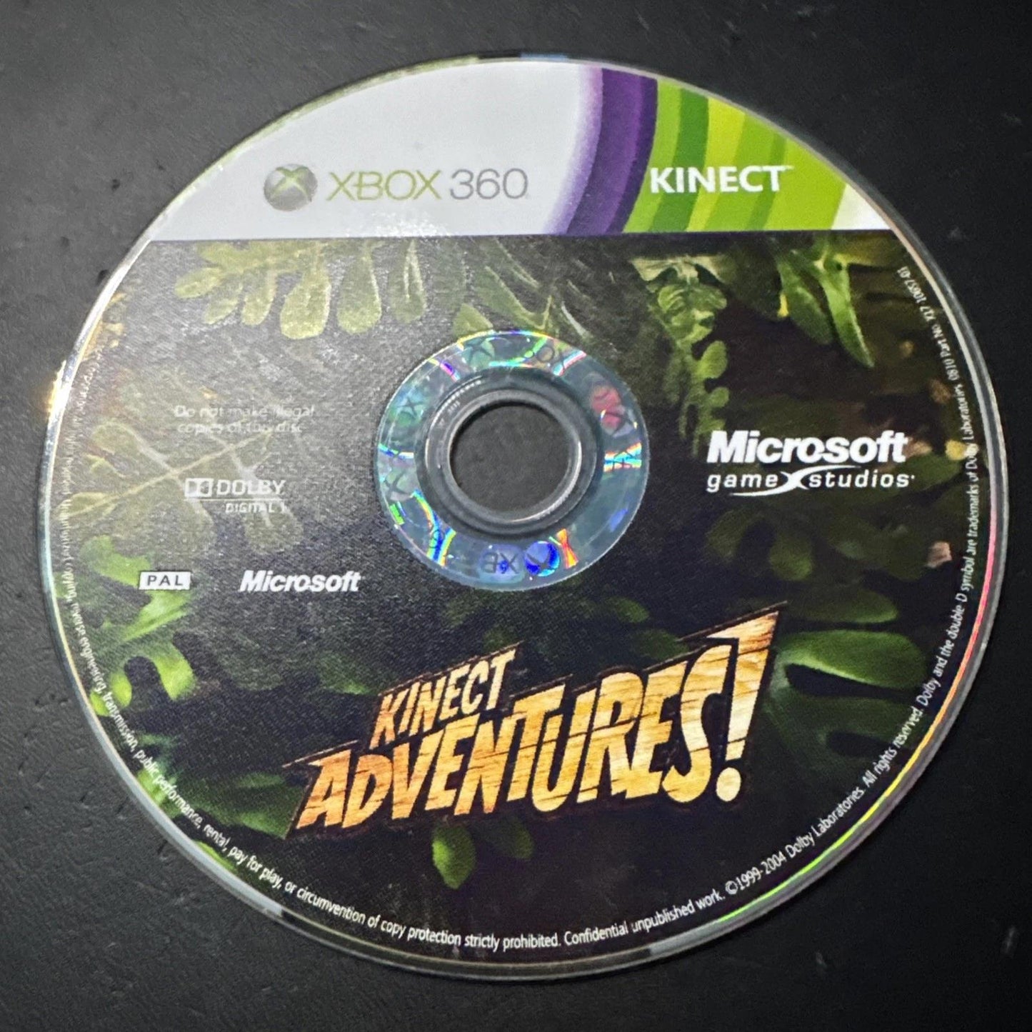 Kinect Adventures for Microsoft Xbox 360 - [Just Disc]