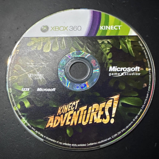 Kinect Adventures for Microsoft Xbox 360 - [Just Disc] Xbox