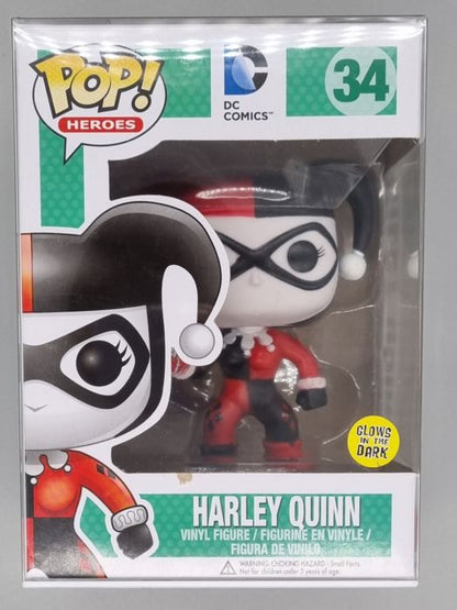 34 Harley Quinn - Glow - DC Comics Funko POP