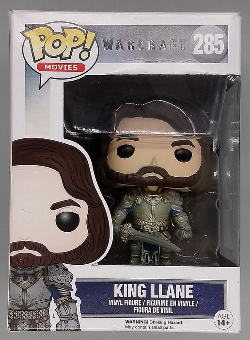 285 King Llane - Warcraft - Box Damaged Funko POP Funko