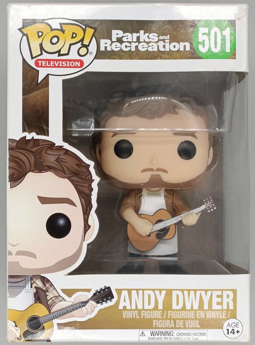 501 Andy Dwyer - Parks And Recreation - Box Damaged Funko POP
