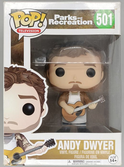 501 Andy Dwyer - Parks And Recreation - Box Damaged Funko POP Funko
