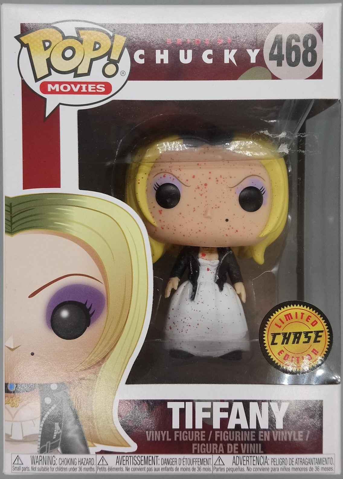 468 Tiffany (Bloody) - Chase Edition Horror-Bride of Chucky Funko POP - Brand New Funko