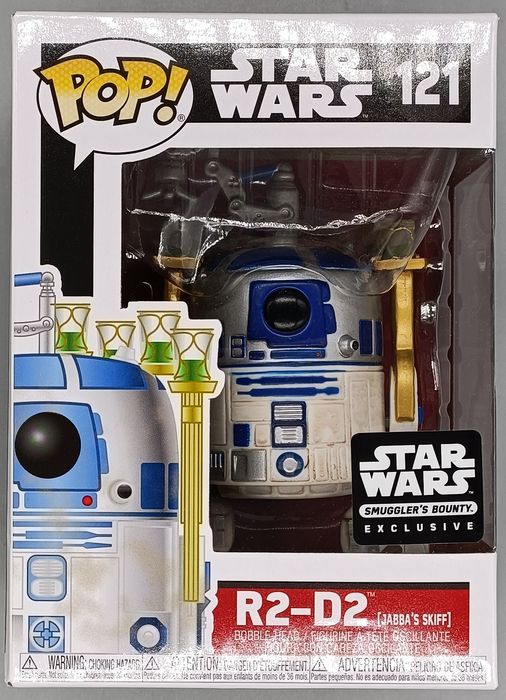121 R2-D2 (Jabba's Skiff) - Star Wars - Smuggler Box Damaged Funko POP
