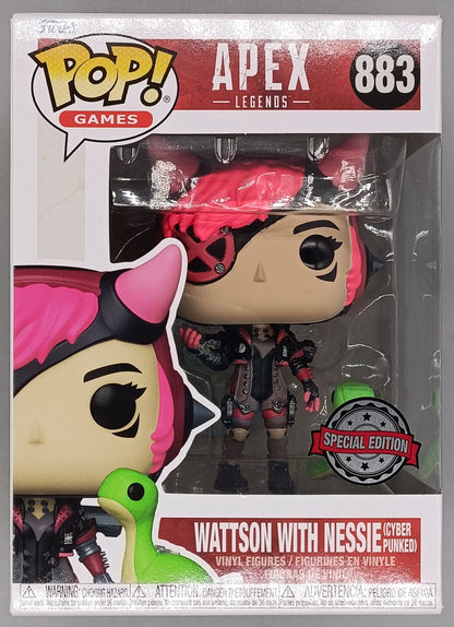 883 Wattson with Nessie (Cyber Punked) - Apex Legends Funko POP