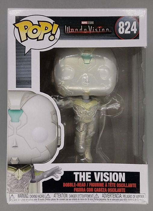 824 The Vision - Marvel WandaVision - Box Damaged Funko POP Funko