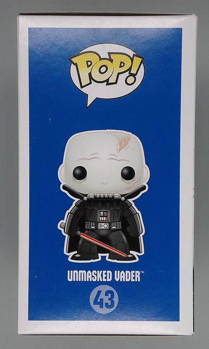 43 Unmasked Vader - Star Wars Funko POP