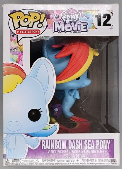 12 Rainbow Dash Sea Pony - My Little Pony - Funko POP - Box Damaged Funko