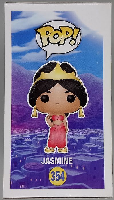 354 Jasmine - Glitter - Disney Aladdin - Exclusive Funko POP