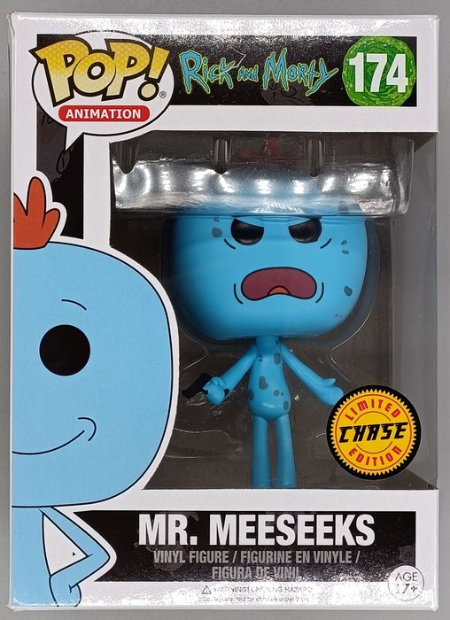 174 Mr. Meeseeks (Gun) - Chase - Rick and Morty Box Damaged Funko POP Funko