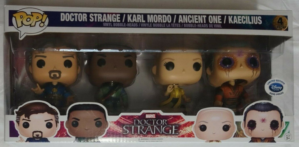 [4 Pack] Doctor Strange Marvel Disney Store Limited 4000 Pc Funko POP Funko