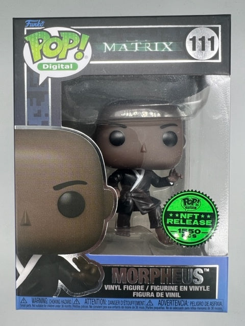 111 Morpheus (Training) Digital 1550pc Limited Edition The Matrix Funko POP Funko