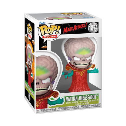 1874 Martian Ambassador - Mars Attacks Funko POP - Brand New